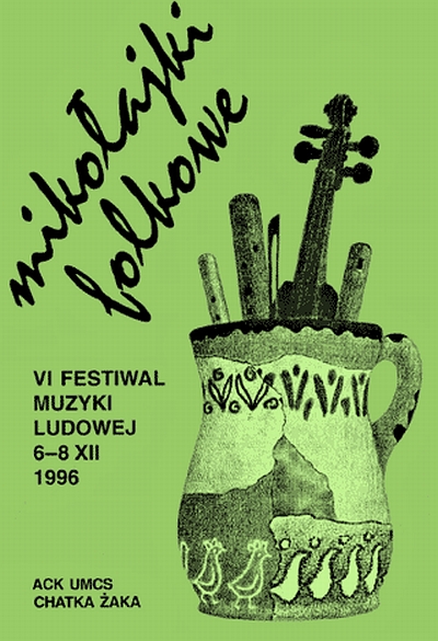 plakat mikolajki folkowe 1996