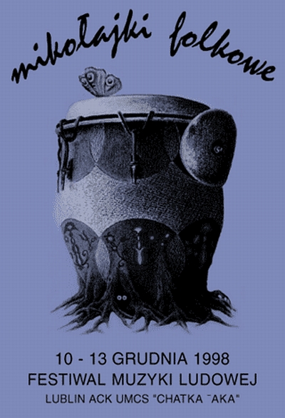 plakat mikolajki folkowe 1998