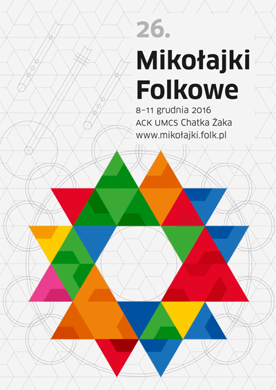 plakat mikolajki folkowe 2016